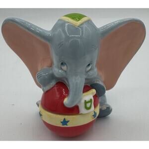 VTG Disney Direct Collectible Ceramic BABY DUMBO The Elephant TRINKET BOXKS66214